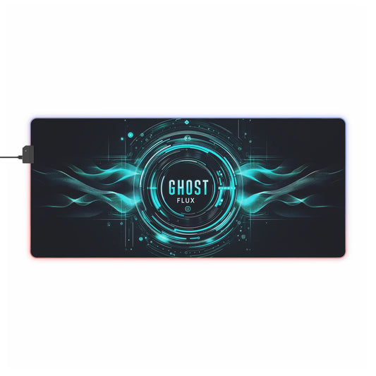 Turquoise Digital Wave – Pulsating Future RGB Mousepad