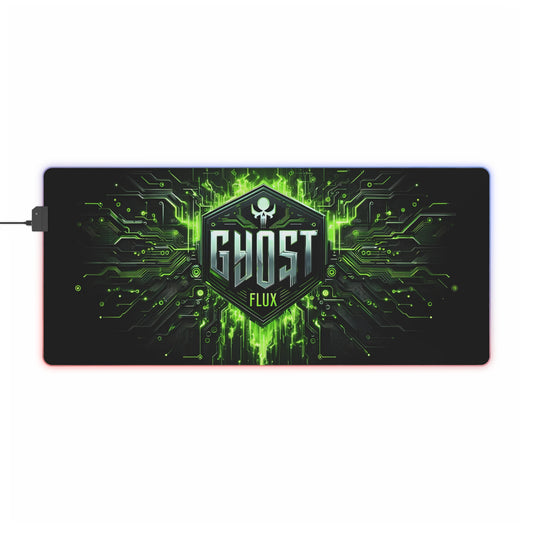 Cyberpunk Green Circuitry – Neon Circuit World RGB Mousepad